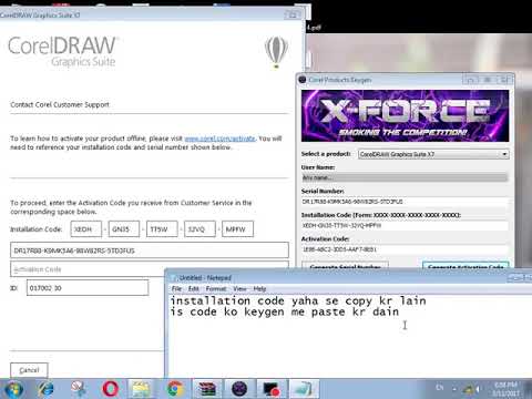 download corel draw x7 keygen x force